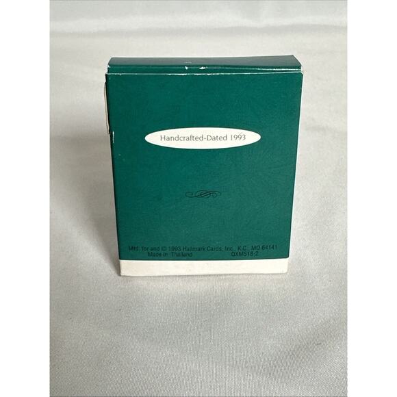 VTG Hallmark Miniature Christmas Ornament Snuggle Birds 1993 - Picture 2 of 4